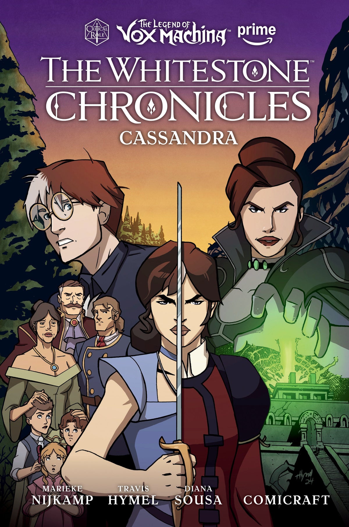 Dark Horse Comics Graphic Novel The Legend of Vox Machina: The Whitestone Chronicles Volume 2--Cassandra HC 9781506740331 PRH-9781506740331