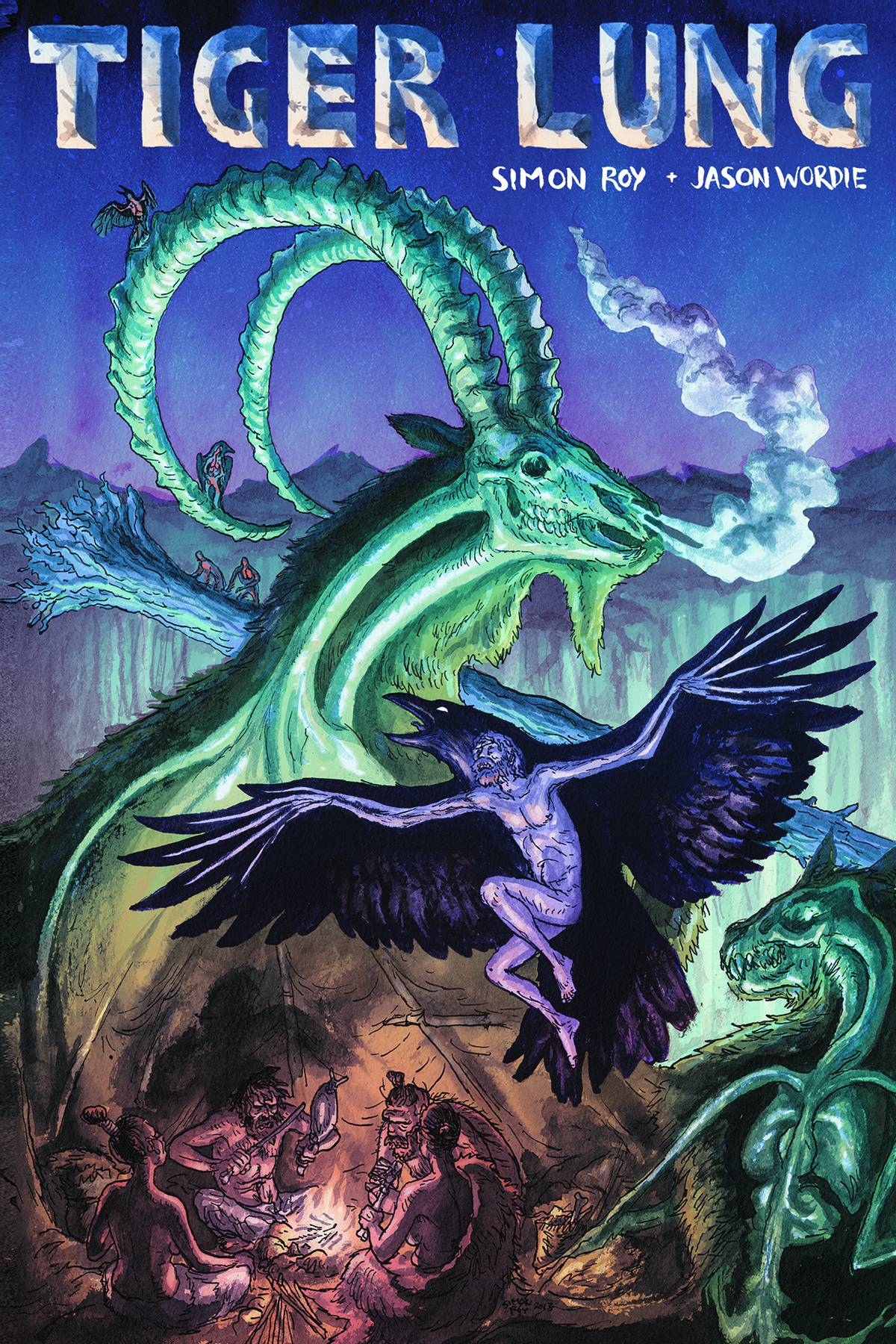 DARK HORSE COMICS Graphic Novel TIGER LUNG HC 9781616555436 AUG140080