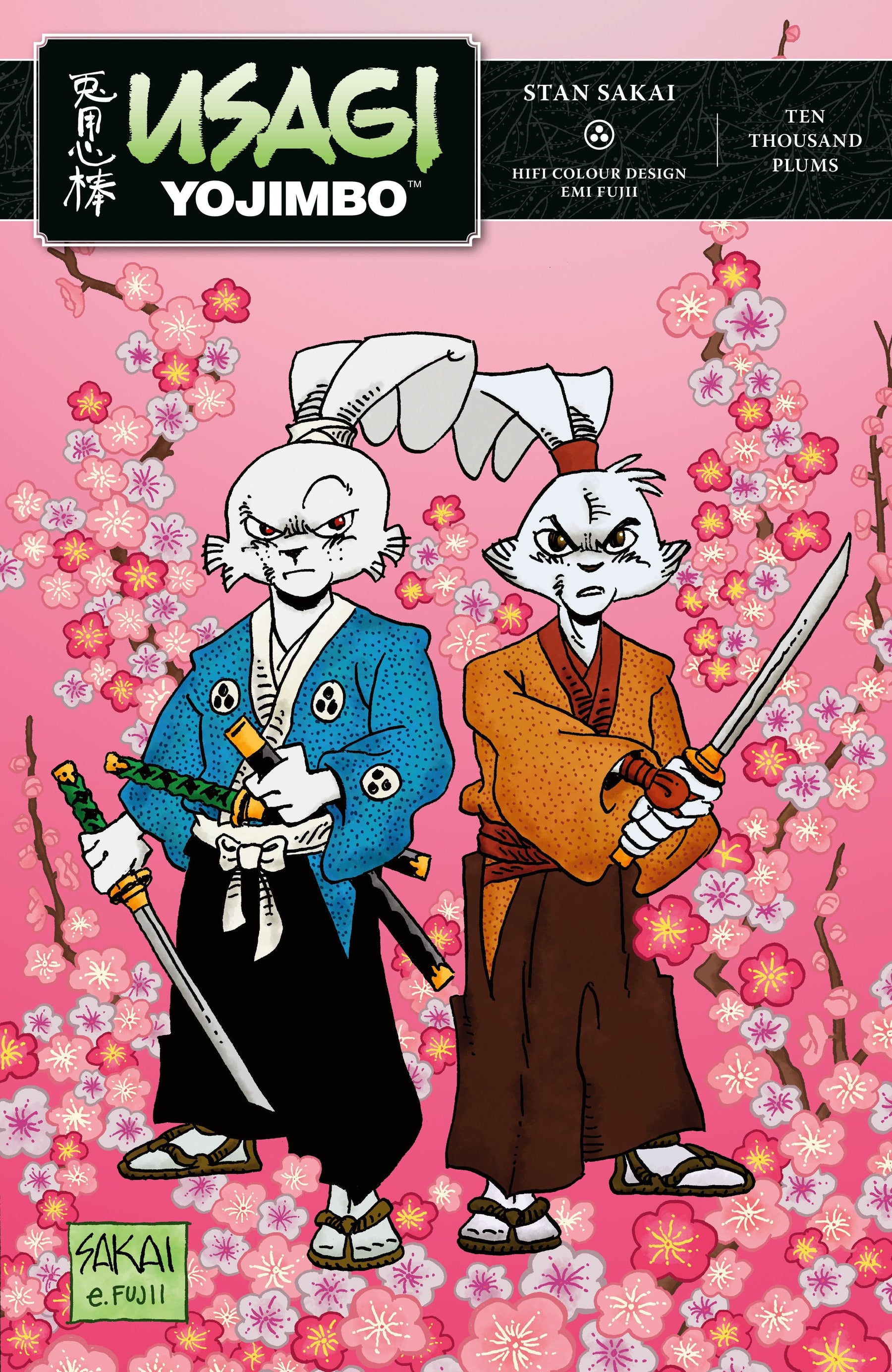 Dark Horse Comics Graphic Novel Usagi Yojimbo Volume 41: Ten Thousand Plums 9781506750705 PRH-9781506750705