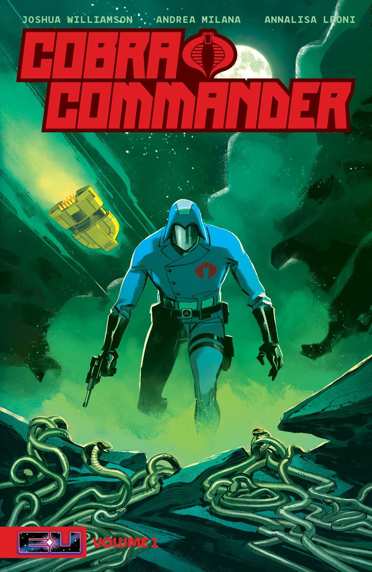 Dark Horse Graphic Novel Cobra Commander Volume 1: Determined to Rule the World (Energon Universe #1) 9781534398153 1534398155