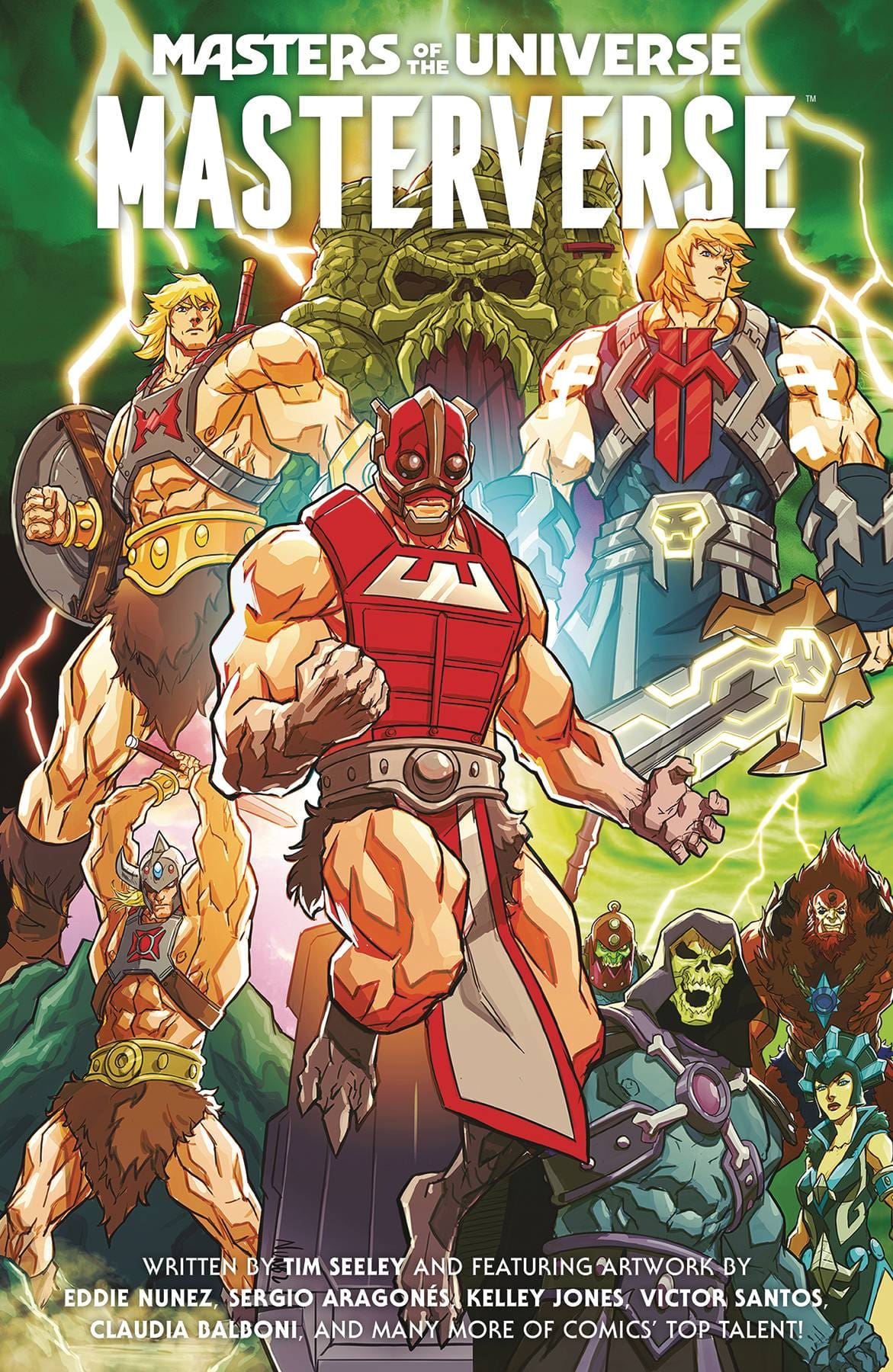 MASTERS OF THE UNIVERSE TP VOL 01 MASTERVERSE [SIGNED BY DEMETRIUS HOLT AS HE-SOL]