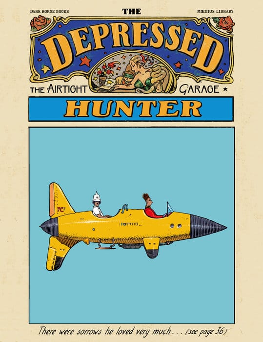 Dark Horse Graphic Novel Moebius Library: The Depressed Hunter 9781506753249 PRH-9781506753249