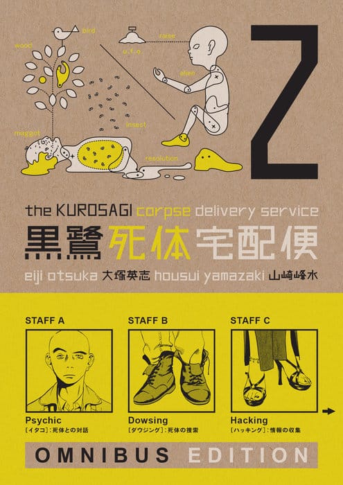 Dark Horse Manga The Kurosagi Corpse Delivery Service: Book Two Omnibus 9781616557836 PRH-9781616557836