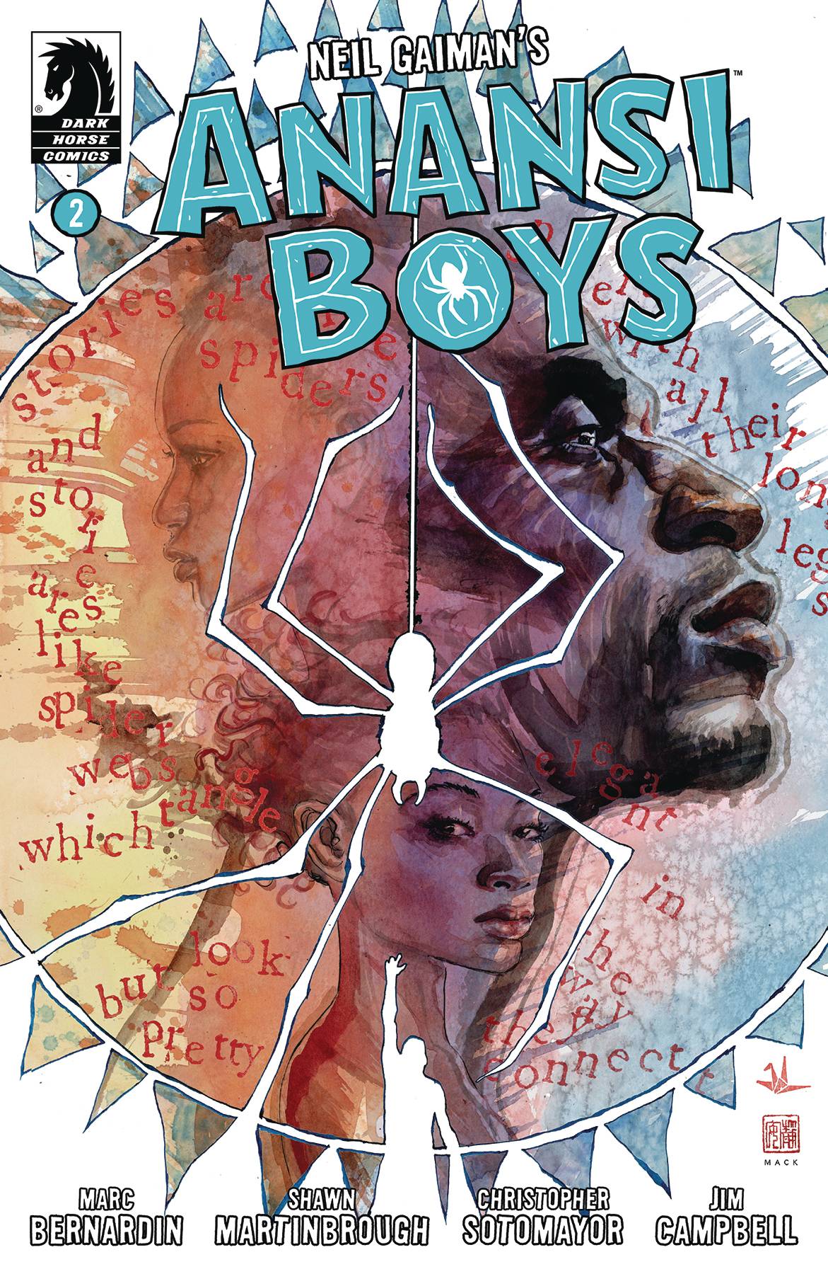 DARK HORSE PRH Comic Books ANANSI BOYS I #2 CVR A MACK 76156801233000211 APR241028