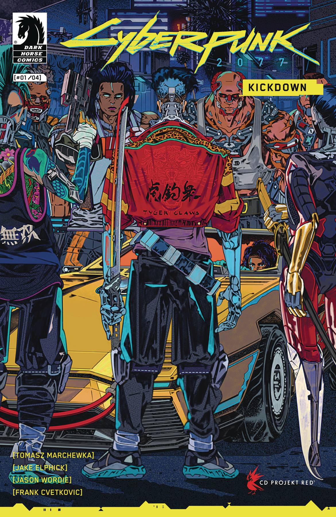 DARK HORSE PRH Comic Books CYBERPUNK 2077 KICKDOWN #1 CVR B RUDCEF 76156801247700121 APR241039
