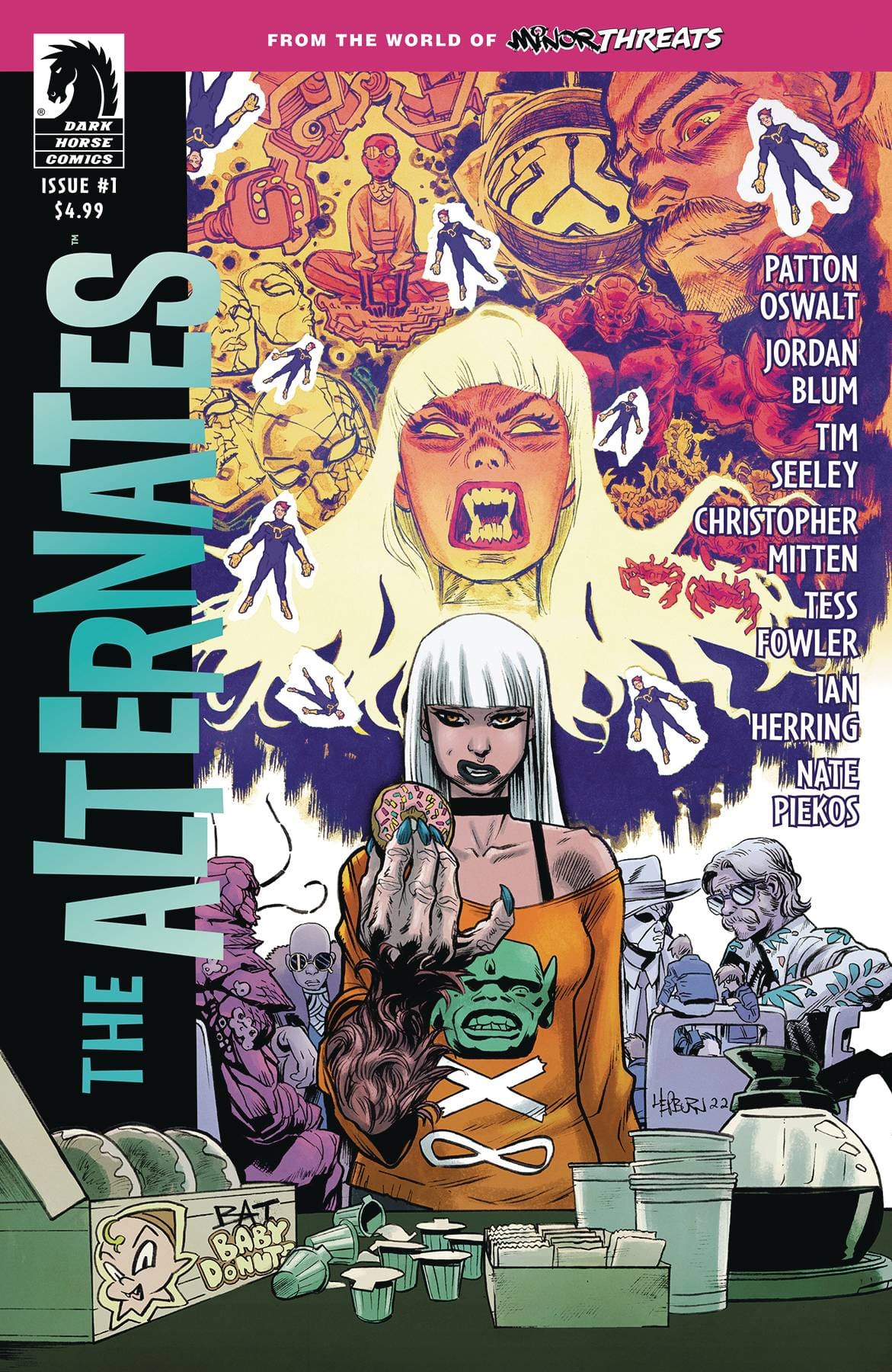 Dark Horse Prh Comic Books FROM WORLD OF MINOR THREATS ALTERNATES #1 CVR D HEPBURN FOIL 76156801108100141 JUL231096