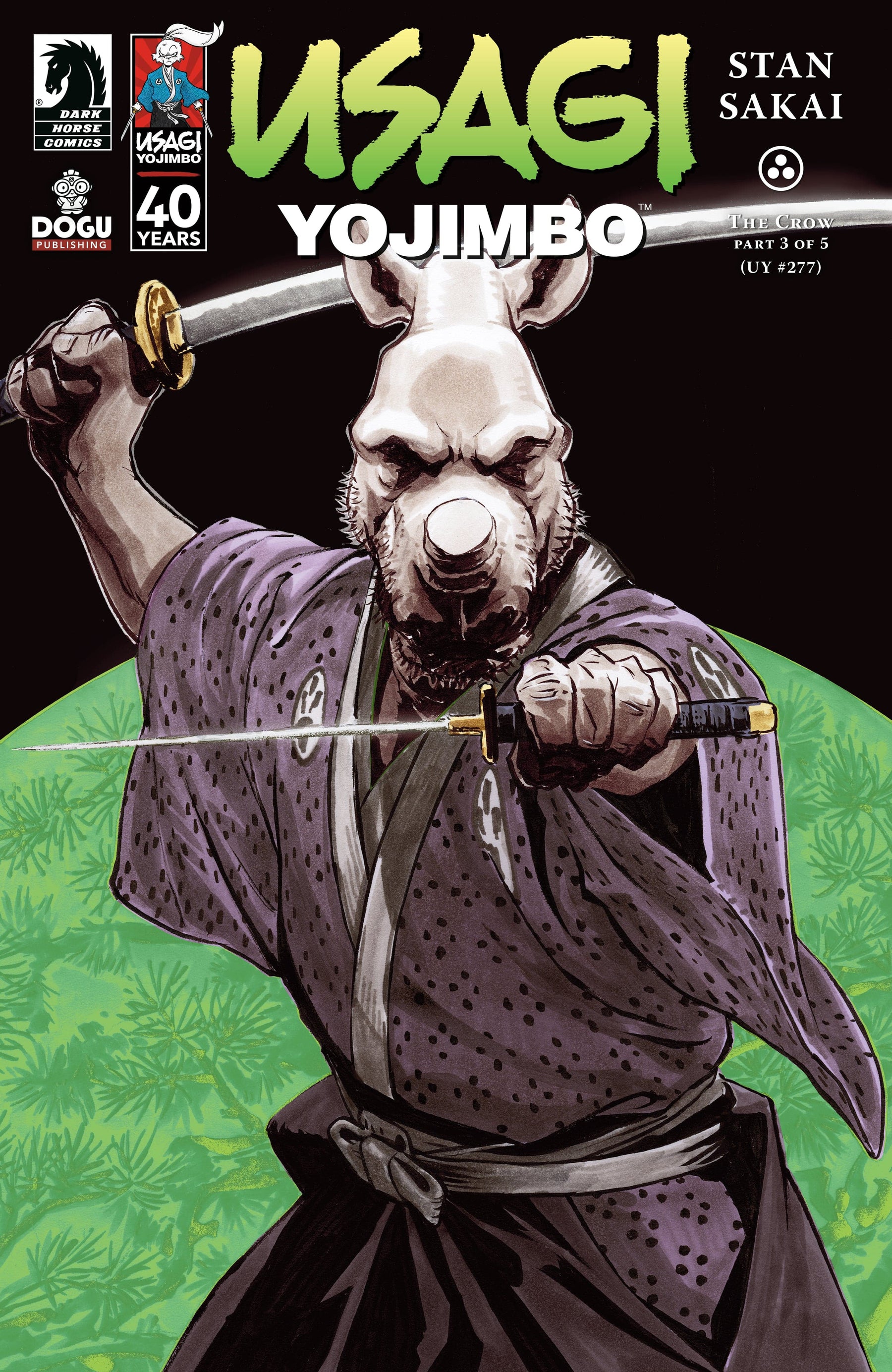 USAGI YOJIMBO CROW #3 CVR C 1:40
