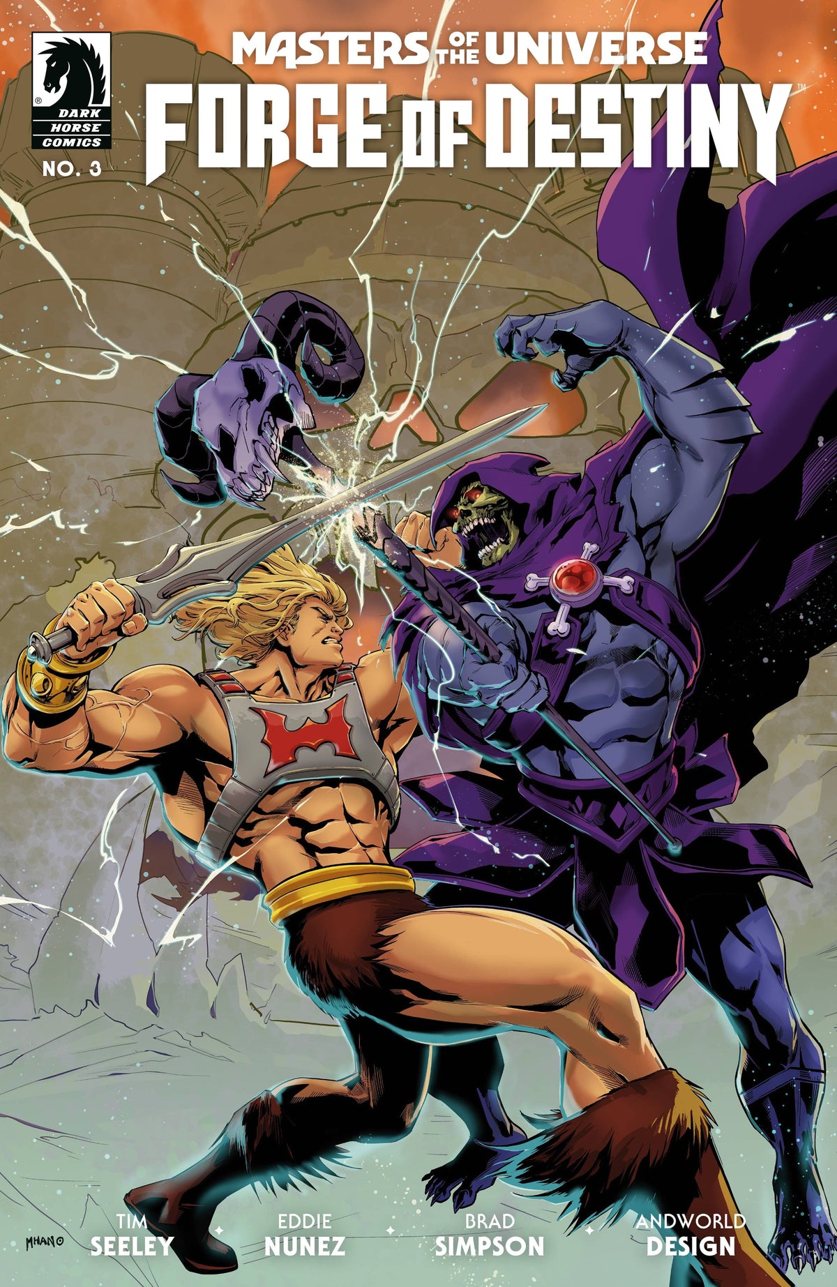 Dark Horse Prh Comic Books MASTERS OF UNIVERSE FORGE OF DESTINY #3 CVR B MHAN 76156801107400321 JUL239634