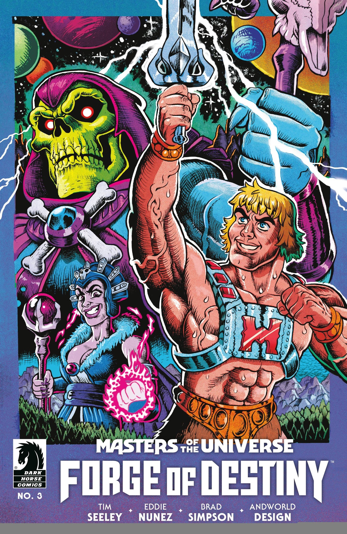 Dark Horse Prh Comic Books MASTERS OF UNIVERSE FORGE OF DESTINY #3 CVR C SMITH 76156801107400331 JUL239635