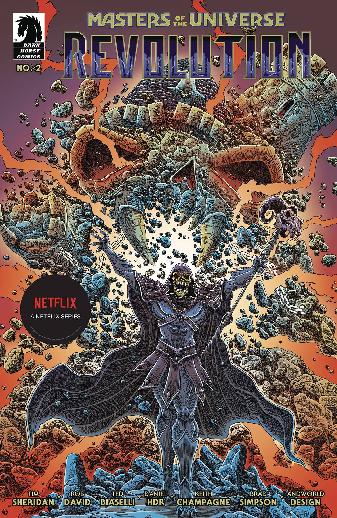 DARK HORSE PRH Comic Books MASTERS OF UNIVERSE REVOLUTION #2 CVR B STOKOE 76156801193700221 MAR241094