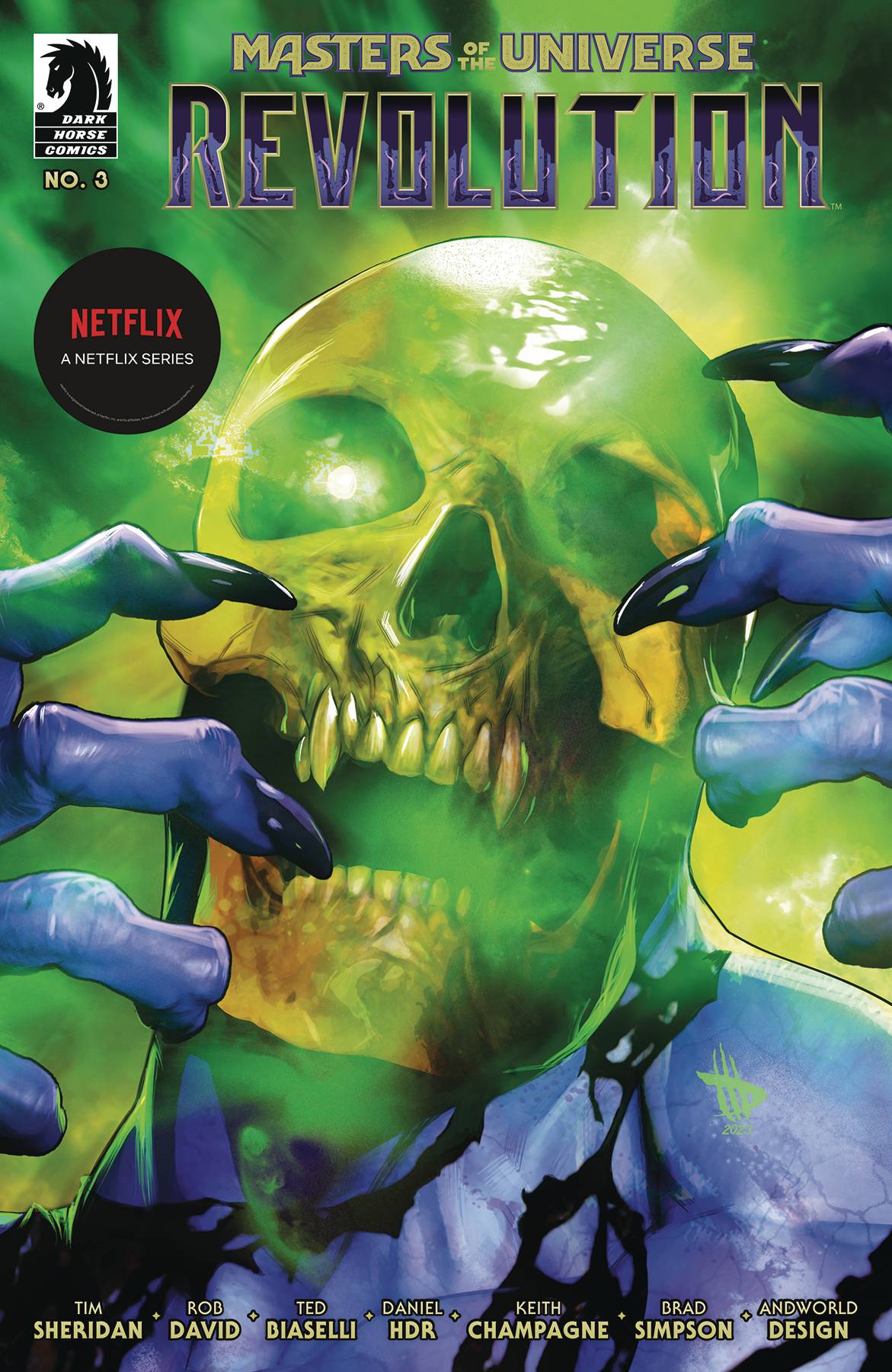 DARK HORSE PRH Comic Books MASTERS OF UNIVERSE REVOLUTION #3 CVR A WILKINS 76156801193700311 APR241067