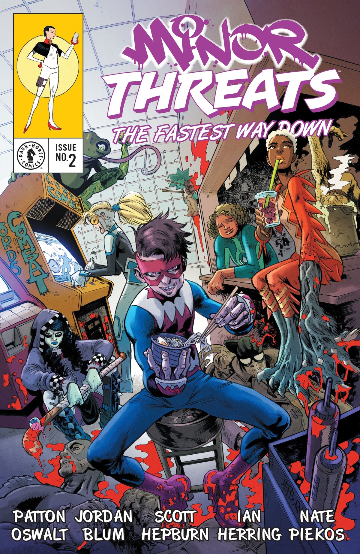 DARK HORSE PRH Comic Books MINOR THREATS FASTEST WAY DOWN #2 CVR A HEPBURN 76156801179100211 FEB240979