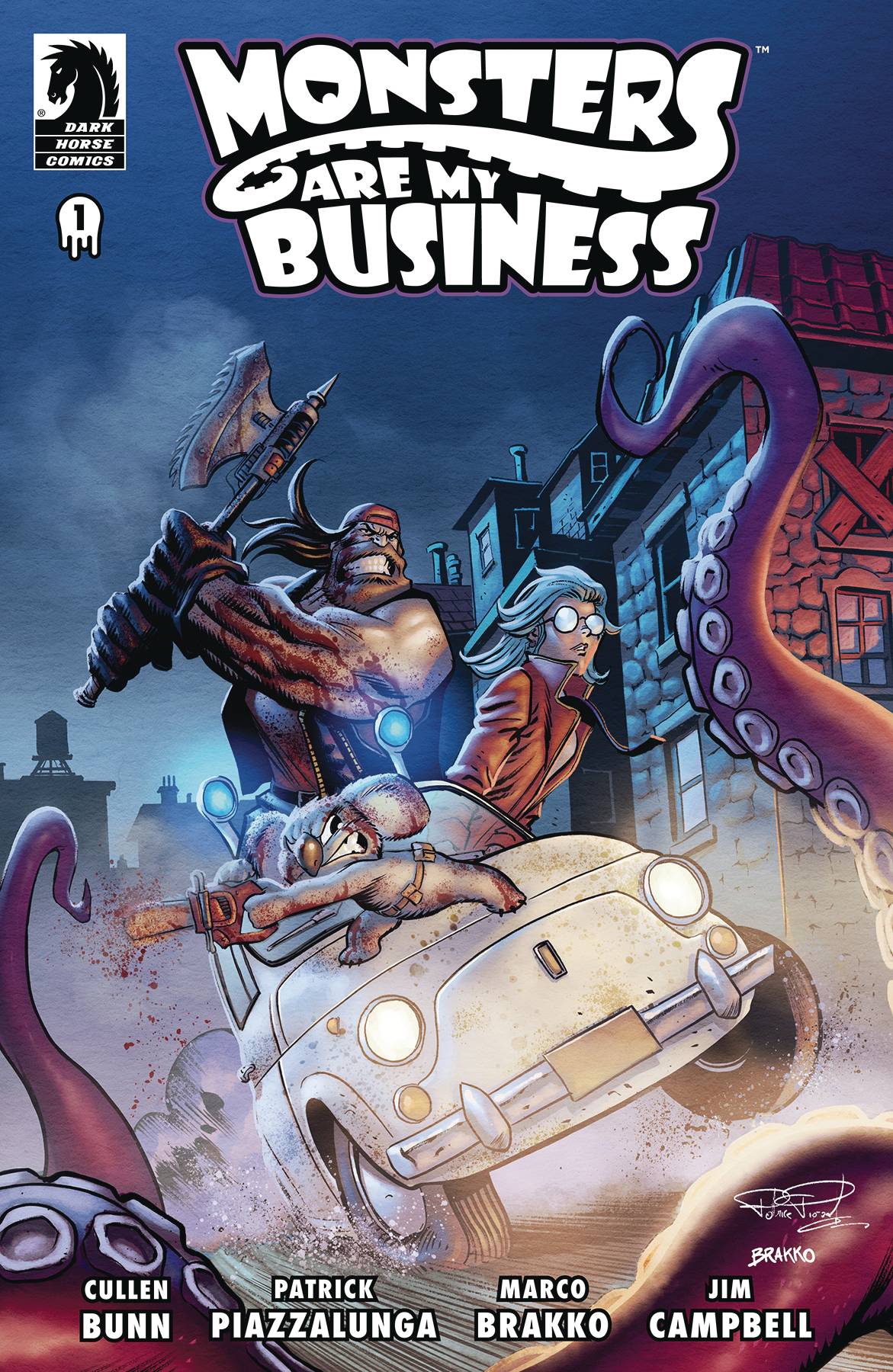 DARK HORSE PRH Comic Books MONSTERS ARE MY BUSINESS & BUSINESS IS BLOODY #1 76156801212500111 JAN241180