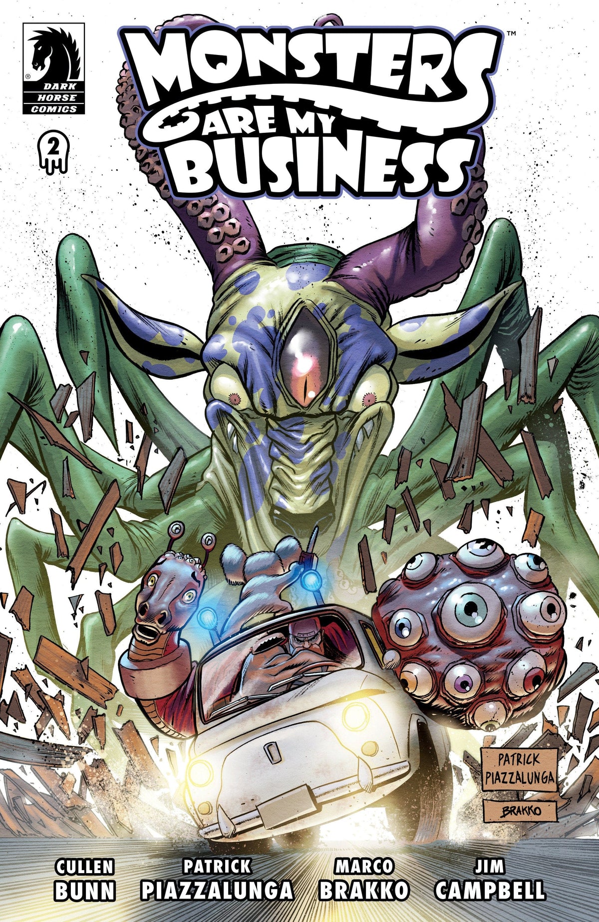 DARK HORSE PRH Comic Books MONSTERS ARE MY BUSINESS & BUSINESS IS BLOODY #2 76156801212500211 FEB240982