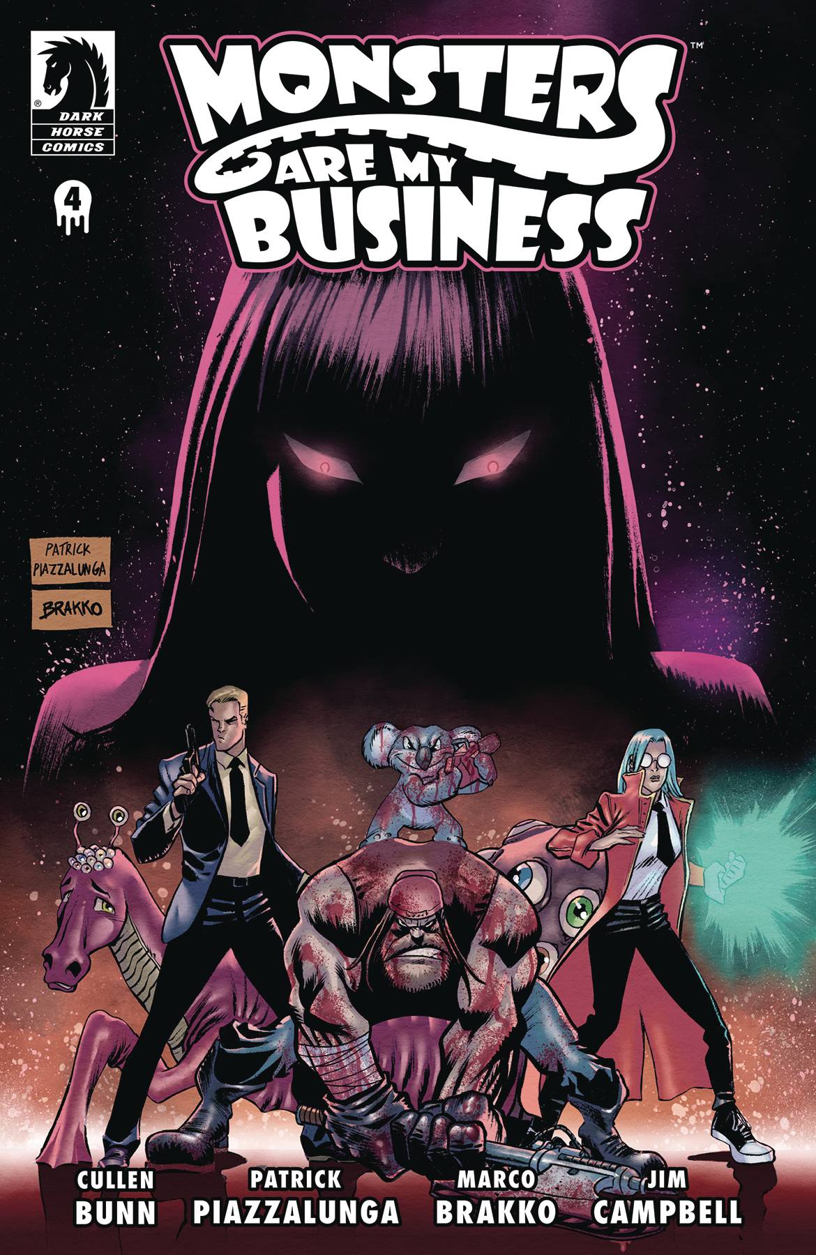 DARK HORSE PRH Comic Books MONSTERS ARE MY BUSINESS & BUSINESS IS BLOODY #4 76156801212500411 APR241072