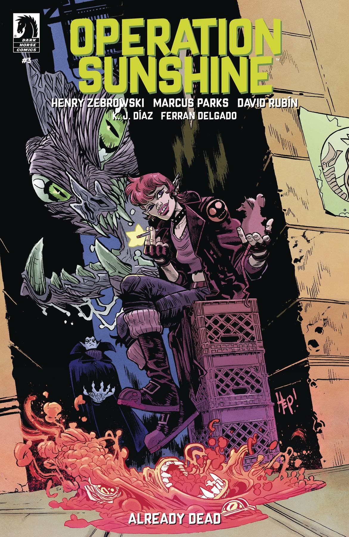 DARK HORSE PRH Comic Books OPERATION SUNSHINE ALREADY DEAD #3 CVR C HEPBURN 76156801209500331 MAR241104