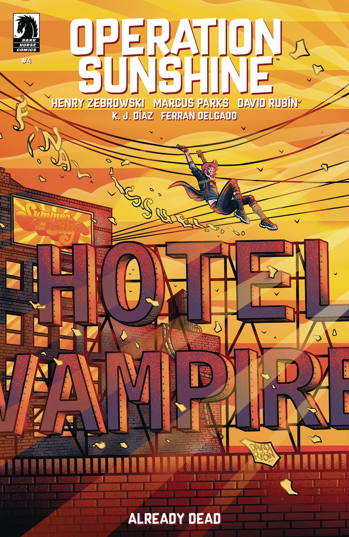 DARK HORSE PRH Comic Books OPERATION SUNSHINE ALREADY DEAD #4 CVR A RUBIN 76156801209500411 APR241079