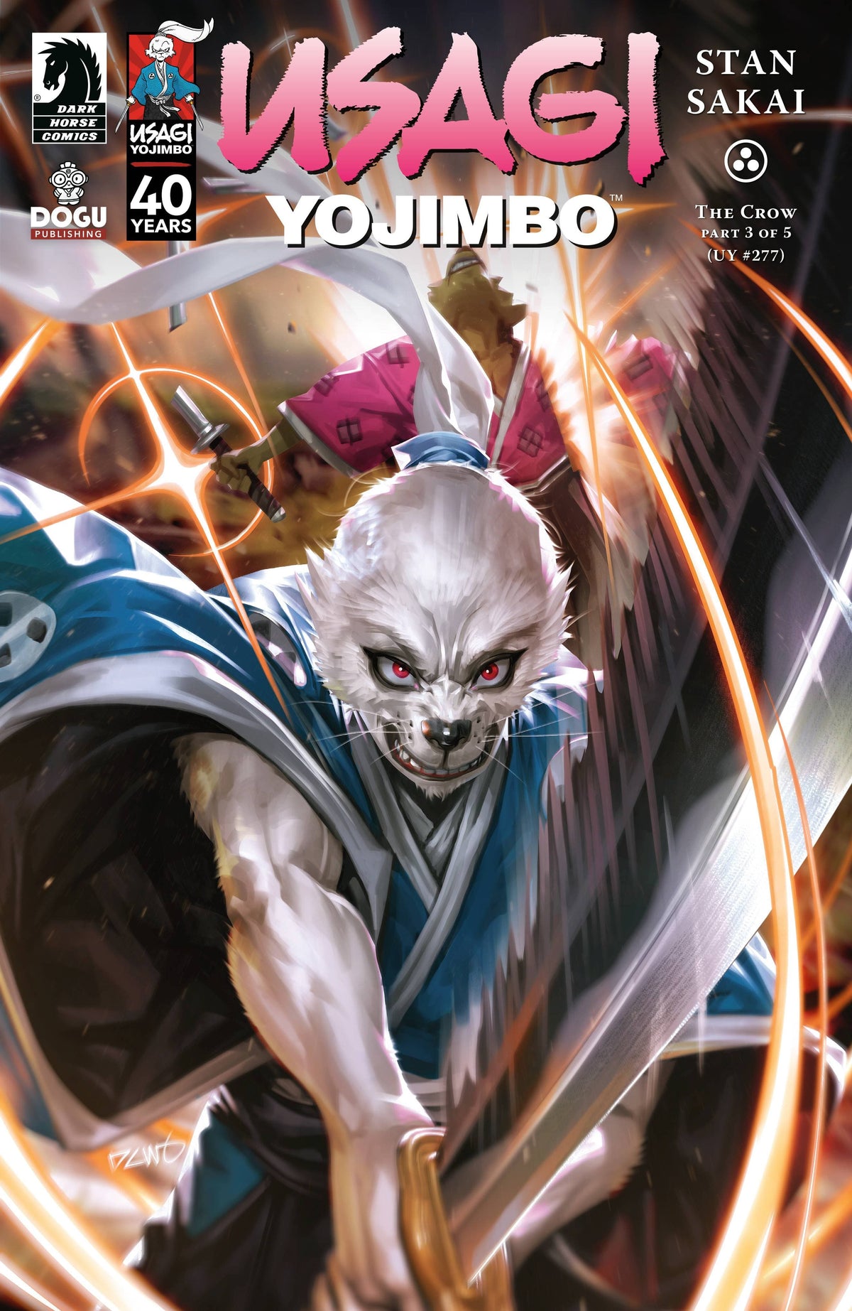 DARK HORSE PRH Comic Books USAGI YOJIMBO CROW #3 CVR B MITSUHIRO 76156801206400321 MAR241111
