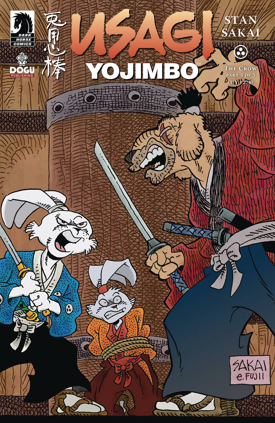 DARK HORSE PRH Comic Books USAGI YOJIMBO CROW #4 CVR A SAKAI 76156801206400411 APR241092