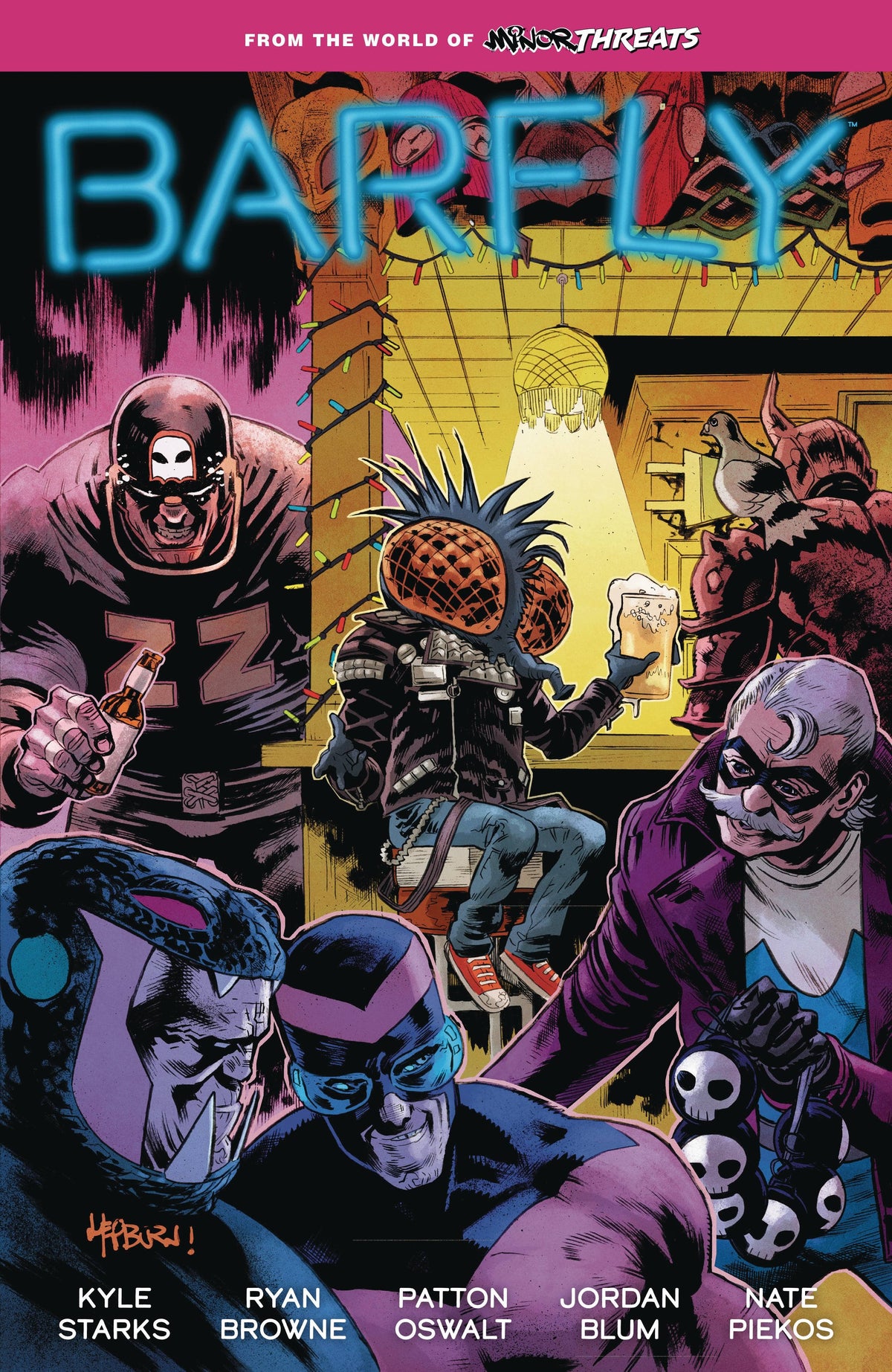 DARK HORSE PRH Graphic Novel FROM WORLD OF MINOR THREATS BARFLY TP 9781506744322 NOV241072