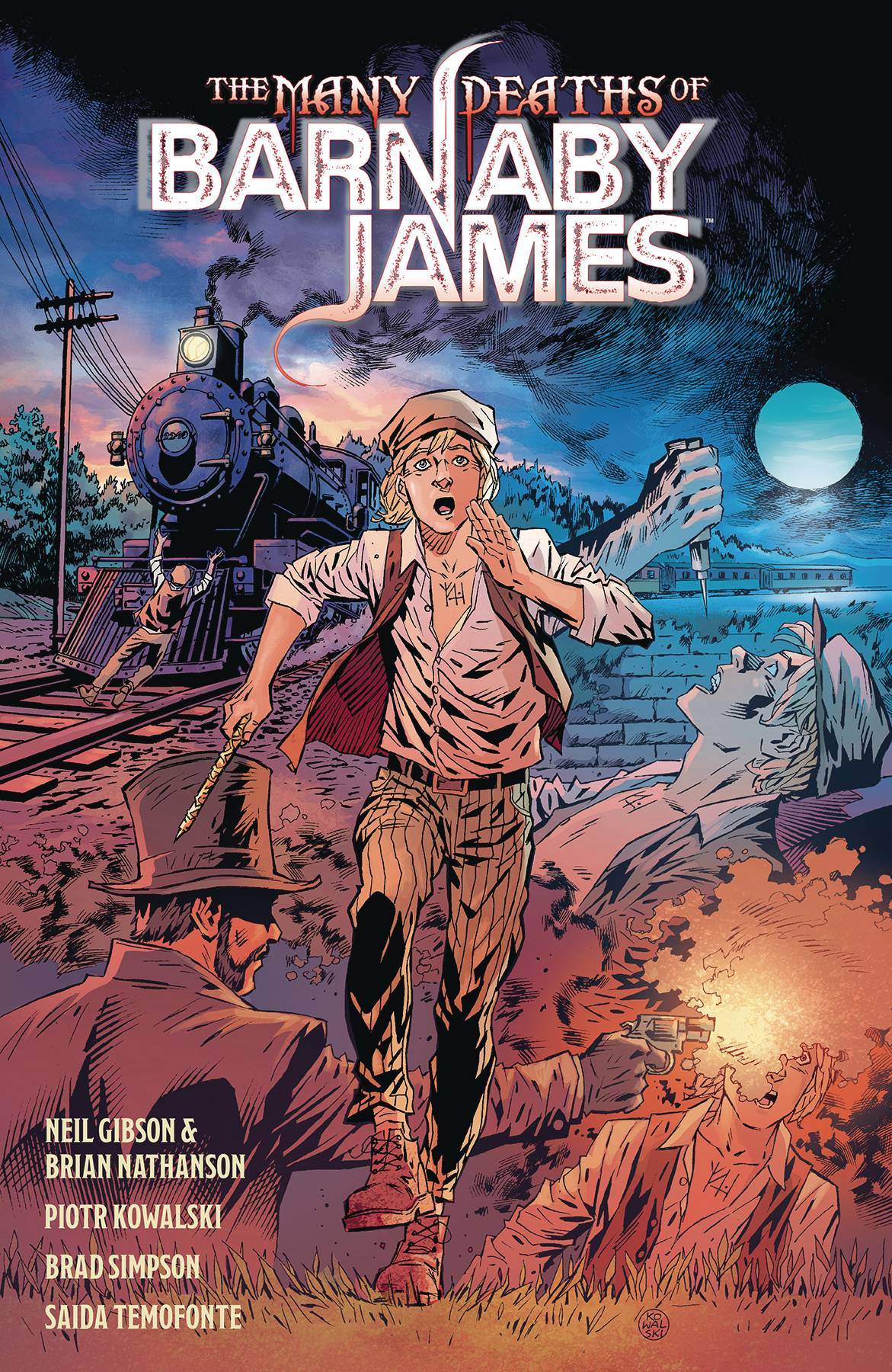 DARK HORSE PRH Graphic Novel MANY DEATHS OF BARNABY JAMES TP 9781506740133 AUG231281
