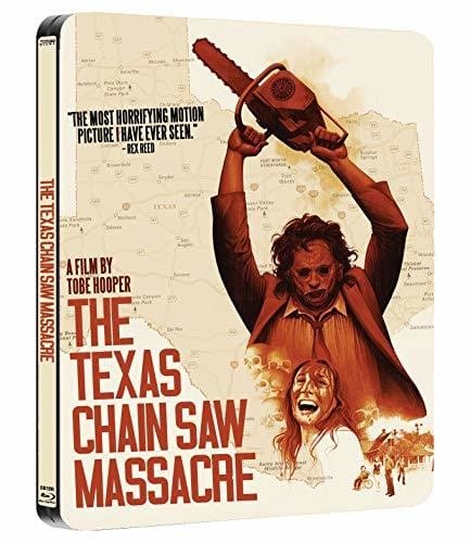 Dark Sky Films Movies > Blu-Ray BR: The Texas Chain Saw Massacre (Steelbook) 030306199696 DKSK1996BR