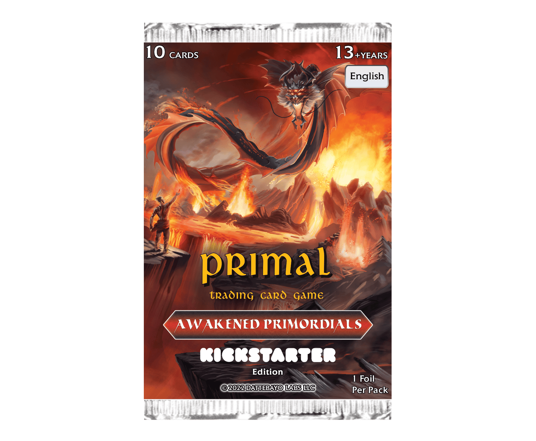 Dattebayo Labs Trading Card Games Primal TCG: Awakened Primordials (Set 1) Booster Pack 860009471207 DBA100000