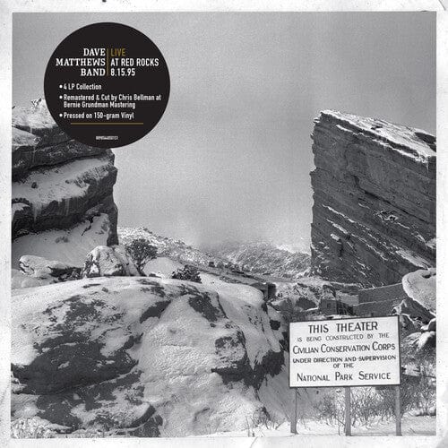 Dave Matthews Music > Vinyl Records Dave Matthews - Live At Red Rocks 8.15.95 (Boxed Set, 150 Gram Vinyl, Download Insert) 889854405014 RCA544050.1