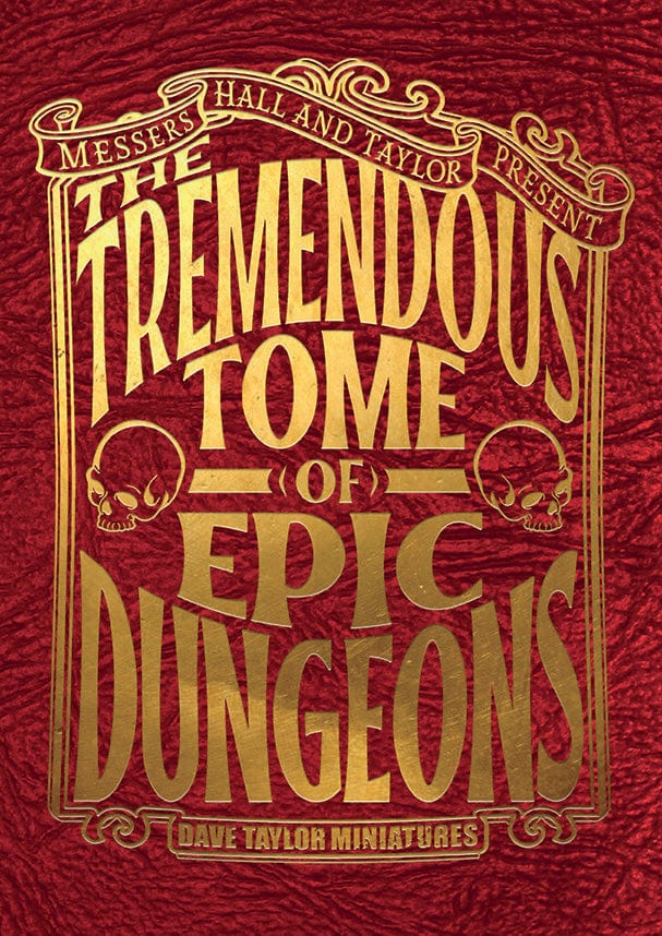 Dave Taylor Miniatures Tabletop Games > Role-Playing Games The Tremendous Tome of Epic Dungeons 850038102074 DTM 1051