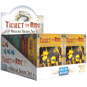 Days of Wonder Board Games > Accessories Ticket to Ride: 20th Anniversary Deluxe Train Set 3558380120636 DOWT2R20THDTSDIS