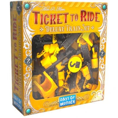 Days of Wonder Board Games > Expansion Ticket To Ride: 20th Anniversary Deluxe Train Set - Yellow Crain 824968999158