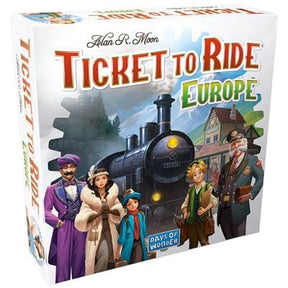 Days of Wonder Board Games > Large Box Games Ticket to Ride: Europe (Refresh) 824968072028 DOW7202N