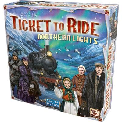 Days of Wonder Board Games Ticket to Ride Northern Lights 824968200377 DOW720037