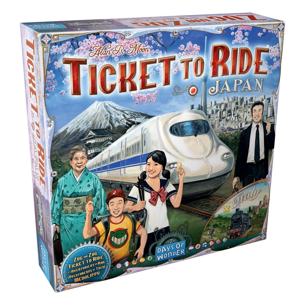 Days of Wonder Board Games > Large Box Games Ticket to Ride: Japan and Italy 824968201329 DO7232