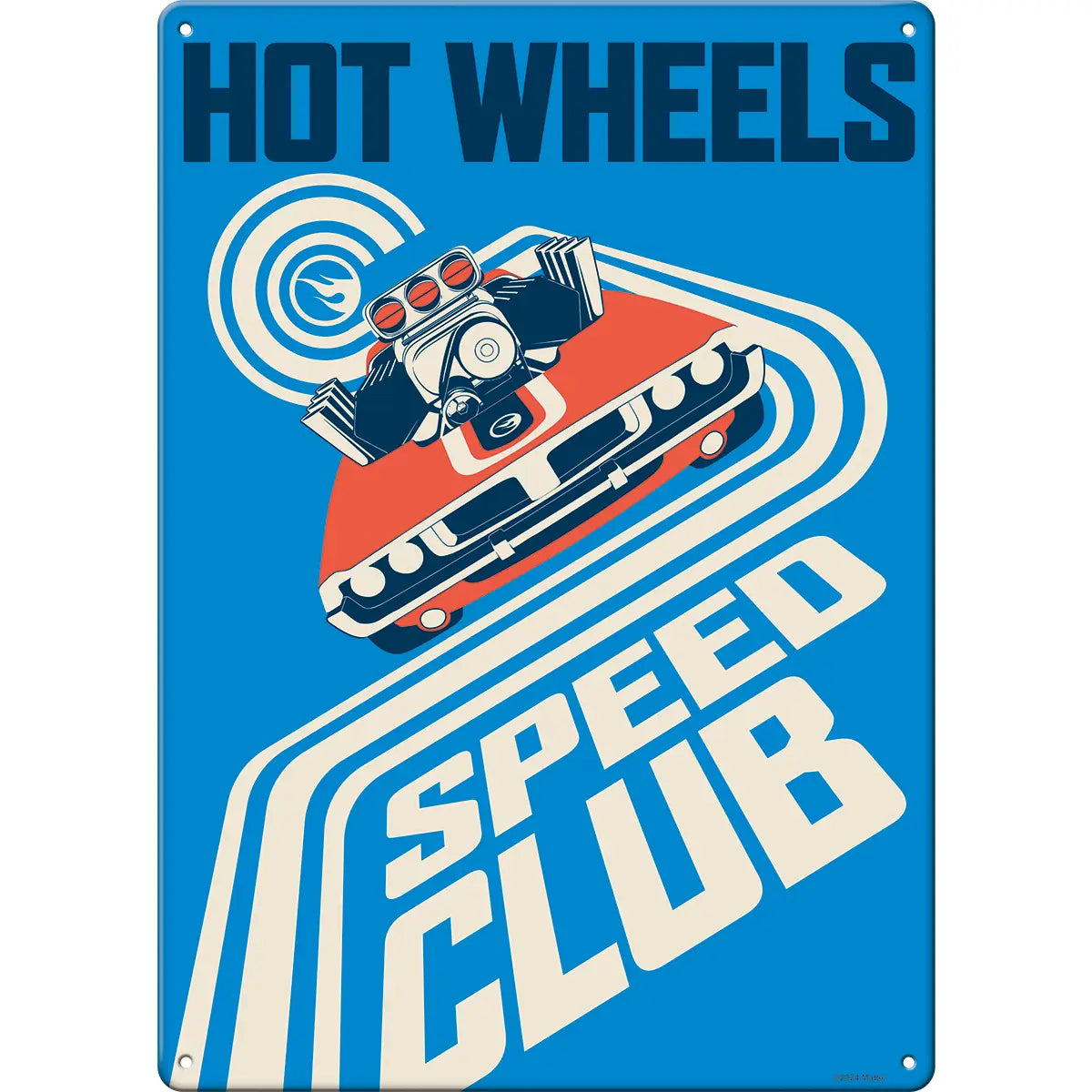 Hot Wheels - Metal Sign (11.5" X 8.5").