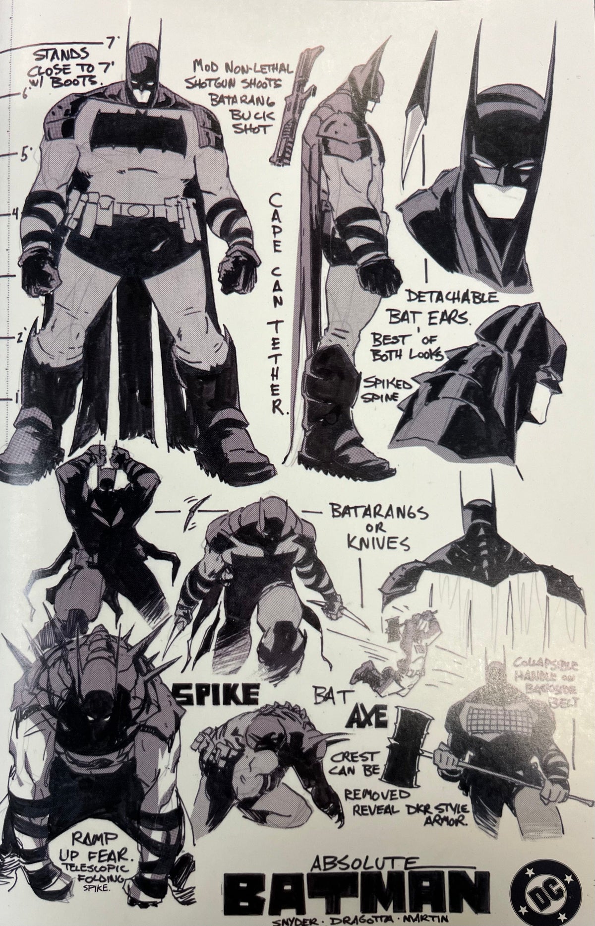 DC Comics Comic Books ABSOLUTE BATMAN #1 2ND PTG FELIX COMIC ART EXCLUSIVE TE-ABS-BAT-1-2ND-COMICARTEXCLSUIVE TE-ABS-BAT-1-2ND-COMICARTEXCLSUIVE