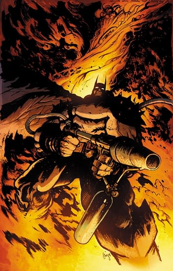 DC Comics Comic Books ABSOLUTE BATMAN 2025 ANNUAL #1 (ONE SHOT) 2ND PTG Cvr D Daniel Warren Johnson Flamethrower Foil Var 76194139348300182 1125DC8018