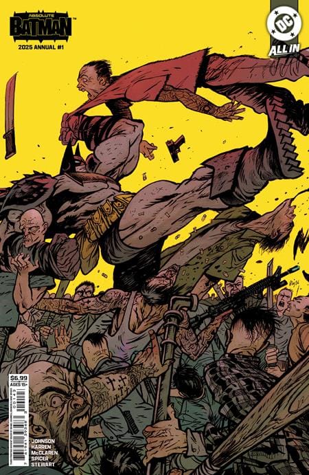 DC Comics Comic Books ABSOLUTE BATMAN 2025 ANNUAL #1 (ONE SHOT) Third Printing Cvr C Daniel Warren Johnson Card Stock Var 76194139348300143 0226DC8327
