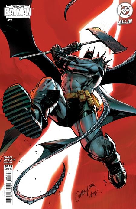 DC Comics Comic Books ABSOLUTE BATMAN #25 CVR B J SCOTT CAMPBELL CARD STOCK VAR (Release Date: 10/28/2026) 76194138584602521 0826DC0067