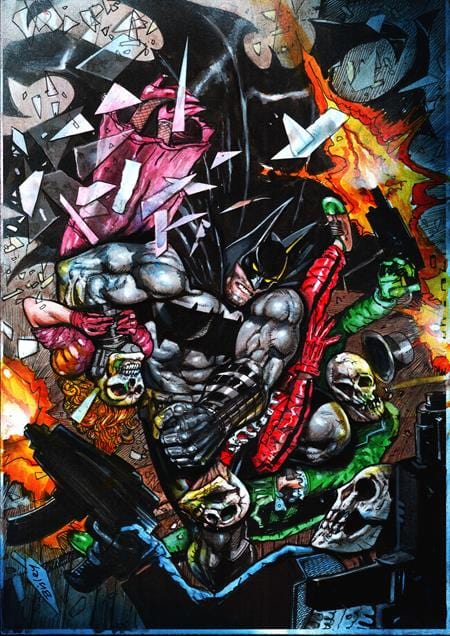 DC Comics Comic Books ABSOLUTE BATMAN #6 CVR C SIMON BISLEY CARD STOCK VAR 76194138584600631 0125DC022