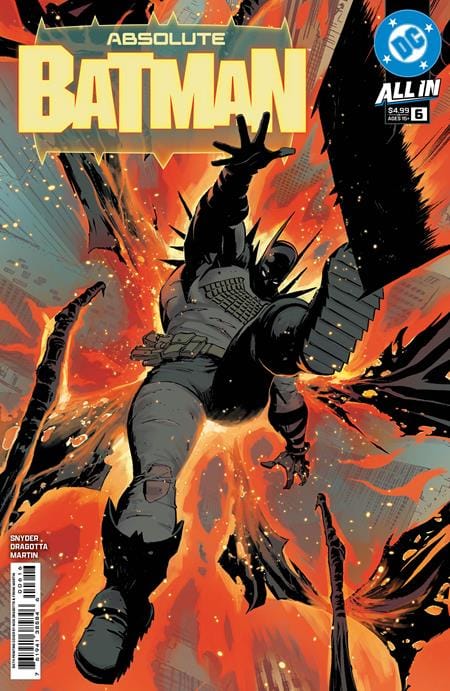 DC Comics Comic Books ABSOLUTE BATMAN #6 Sixth Printing (Release Date: 09/02/2026) 76194138584600616 0626DC8522
