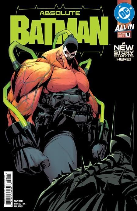 DC Comics Comic Books ABSOLUTE BATMAN #9 Fifth Printing (Release Date: 09/02/2026) 76194138584600915 0626DC8525