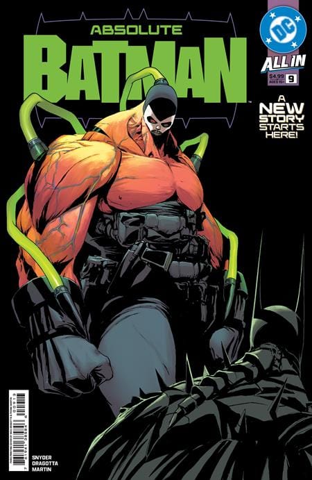 DC Comics Comic Books ABSOLUTE BATMAN #9 Third Printing 76194138584600913 0126DC8152