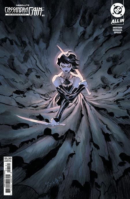 DC Comics Comic Books ABSOLUTE CASSANDRA CAIN THE SHADOWS HAND #1 (ONE SHOT) CVR B MATIAS BERGARA CARD STOCK VAR (Release Date: 09/16/2026) 76194140079200121 0726DC0048