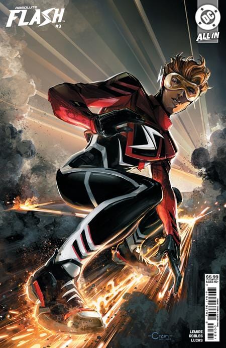 DC Comics Comic Books ABSOLUTE FLASH #3 CVR C CLAYTON CRAIN CARD STOCK VAR 76194138792500331 0325DC045