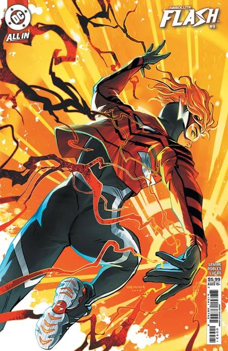 DC Comics Comic Books ABSOLUTE FLASH #9 CVR D HAINING CARD STOCK VAR 76194138792500921 0925DC0069