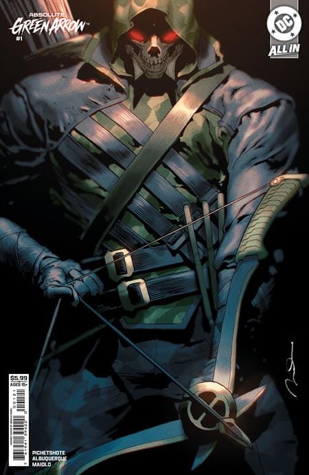 DC Comics Comic Books ABSOLUTE GREEN ARROW #1 (OF 6) CVR B GERALD PAREL CARD STOCK VAR 76194139422000121 0326DC0015
