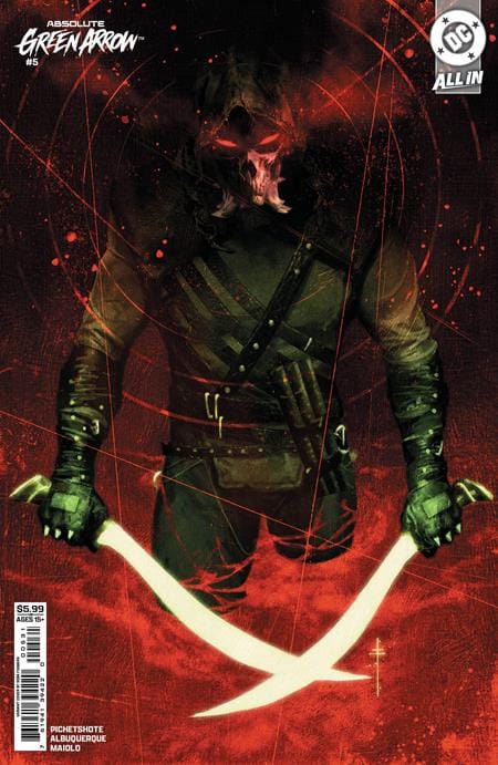DC Comics Comic Books ABSOLUTE GREEN ARROW #5 (OF 6) CVR C SEBASTIAN FIUMARA CARD STOCK VAR (Release Date: 09/16/2026) 76194139422000531 0726DC0074