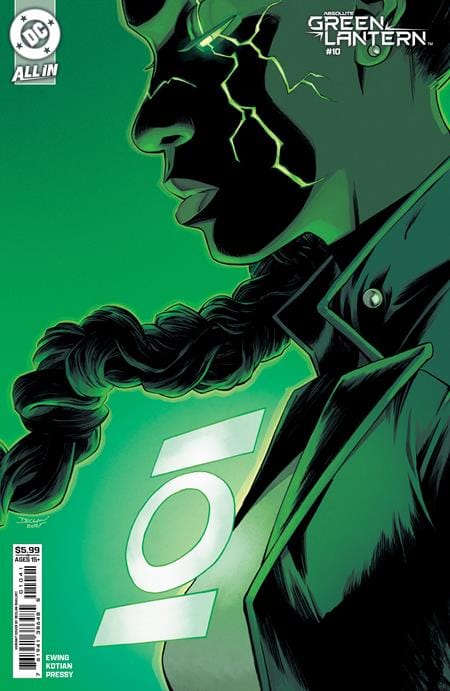 DC Comics Comic Books ABSOLUTE GREEN LANTERN #10 CVR D DECLAN SHALVEY CARD STOCK VAR 76194138648501041 1125DC0066