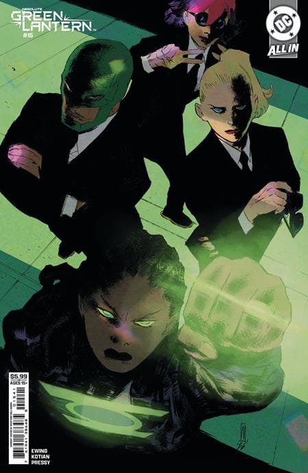 DC Comics Comic Books ABSOLUTE GREEN LANTERN #15 CVR D WERTHER DELL EDERA CARD STOCK VAR 76194138648501541 0426DC0084